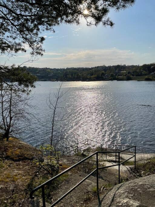 Appartement Leilighet Ved Sjoen Med Strand à Porsgrunn Extérieur photo