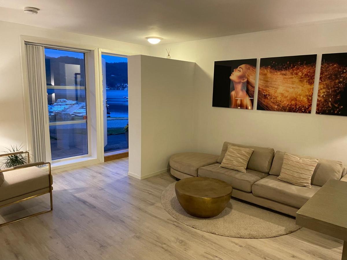 Appartement Leilighet Ved Sjoen Med Strand à Porsgrunn Extérieur photo
